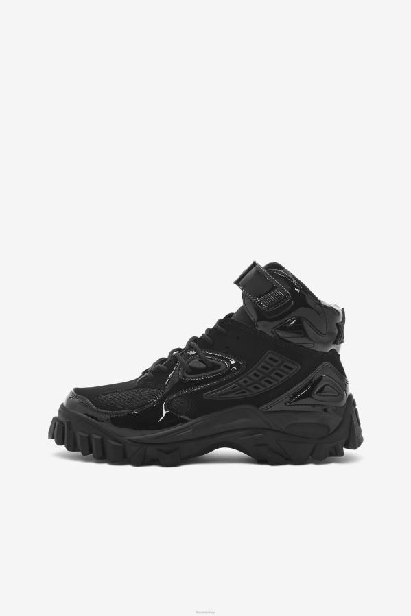 4T241216 negro botas fila mujer negras yak FILA