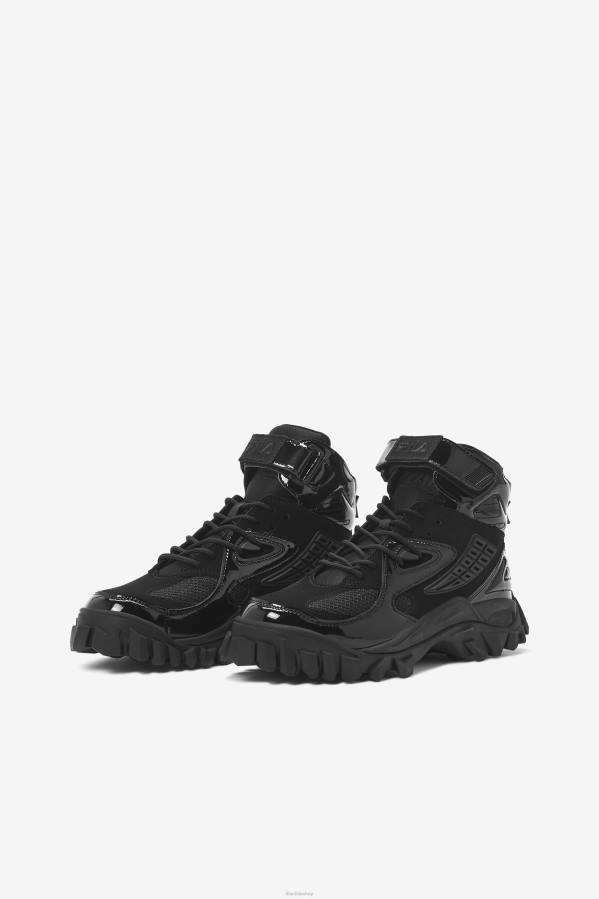 4T241216 negro botas fila mujer negras yak FILA