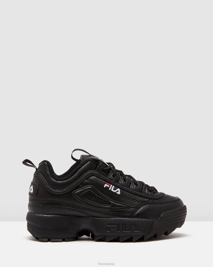 4T243006 negro fila disruptor ii negras mujer FILA