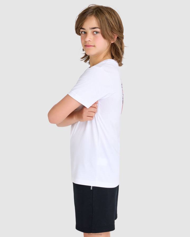 4T243048 blanco camiseta fila ripley infantil blanca FILA