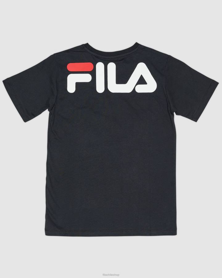 4T243160 negro camiseta fila carson niño negra FILA